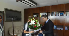 Новият руски генерален консул  гостува на областния Иванов