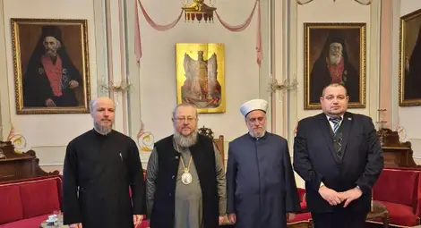 Среща в дух на братолюбие - Русенският митрополит Наум гостува на главния мюфтия Мустафа Хаджи