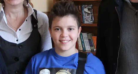 Шестокласник от Европейското първи в състезание по английски