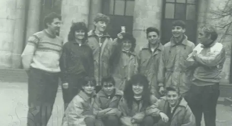 Началото, първи състезатели създали бадминтон групата в Русе.