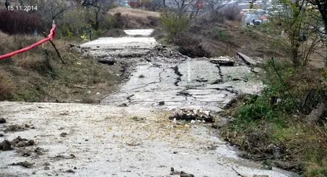 Отпуснаха пари за ликвидиране на свлачището в Долни Воден