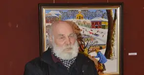 Юбилярът Ради Неделчев реди изложба за 80-годишнината си