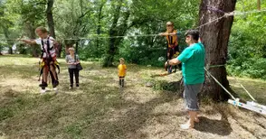 Въжена градина, ходене по лента и още много предложения за малки и големи в парка