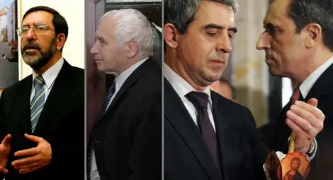 От Желю Желев и Филип Димитров до Румен Радев и Бойко Борисов: Войните на върха в България