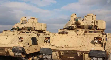 15 американски „Брадли“ машини пристигнаха в "Ново село" /галерия/ 15 американски „Брадли“ машини пристигнаха в "Ново село" /галерия/