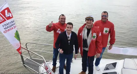 &bdquo;Лодката на Свободата&rdquo; акостира на русенския бряг