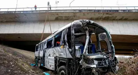 Катастрофа с автобус с руски и украински юноши в Белгия /галерия + подробности/ Катастрофа с автобус с руски и украински юноши в Белгия /галерия + подробности/