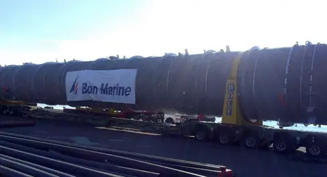 Най-дългият товар за годината тръгна от Пристанище Бургас