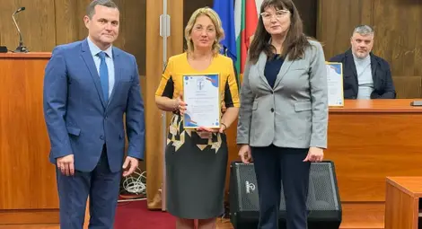 Първенци в Ученическите игри в Русе бяха наградени от кмета Пенчо Милков