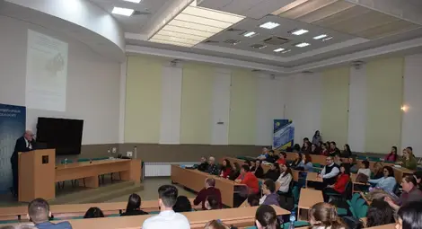 Професор Милко Палангурски от Института за исторически изследвания към БАН изнесе лекция в Русенския университет