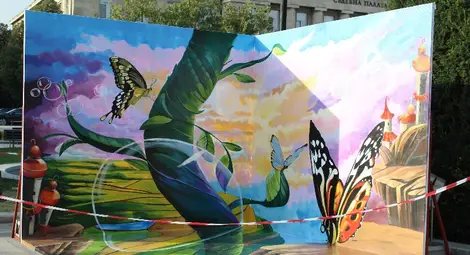 Наградиха майсторите на  3D приказките на площада