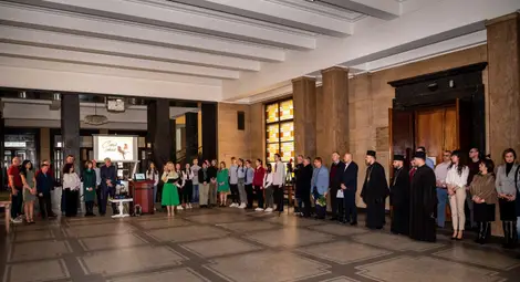 Тържествено откриване на „Синя стая“ в Русенската съдебна палата Тържествено откриване на „Синя стая“ в Русенската съдебна палата