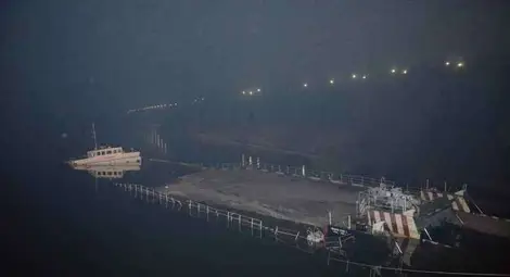 Кораб с 20 тона нафта на борда потъна в Дунав