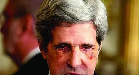 Джон Кери катастрофира в Индия