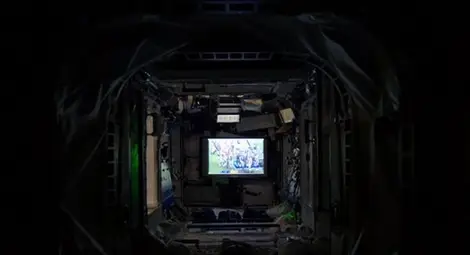 Астронавтът Скот Кели показа американски футбол в Космоса (видео)