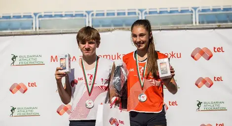 Русенската лека атлетика със злато и бронзов медал