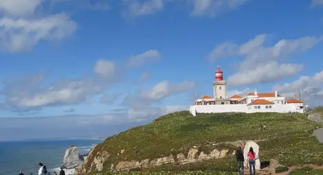 На &bdquo;Скалистия нос&ldquo; е изграден първият и най-висок морски фар в Португалия Снимки: Емил ДИМИТРОВ