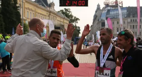 Мароканци спечелиха Софийския маратон с рекорд на трасето