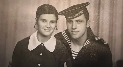 Младите Каля и Михо Михови. Младите Каля и Михо Михови.