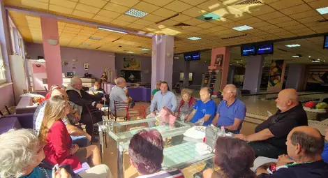 Пенчо Милков се срещна с русенската организация на сляпо-глухите