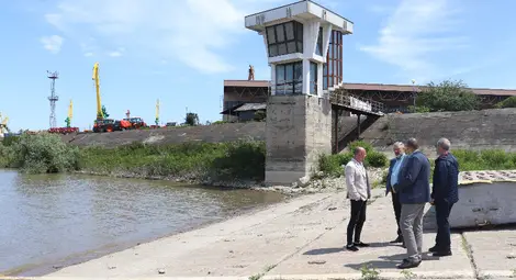 Драгомир Драганов поиска по-бързо пускане в експлоатация на ферибота между Русе и Гюргево