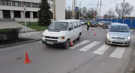 64-годишна жена пострада на пешеходна пътека пред полицията в Русе