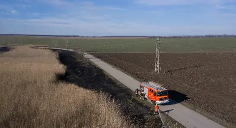 15 дка тръстика изгоряха в поредния опустошителен пожар в Дуранкулашкото езеро