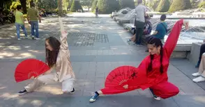 Малък Китай превзе с танц Градската градина