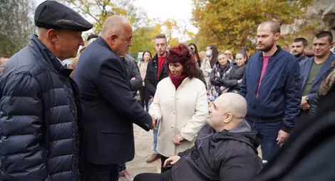 Бойко Борисов в Русенска област: Докато не се върне ГЕРБ, няма и метър да се построи от "Хемус" и от пътя Русе-Велико Търново