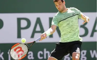 Григор изпусна 4 мачбола и загуби от американец в Индиън Уелс Григор изпусна 4 мачбола и загуби от американец в Индиън Уелс