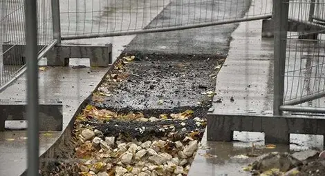 Граждани протестират срещу некачествено възстановяване на ул. &bdquo;Етър&ldquo; след ремонт