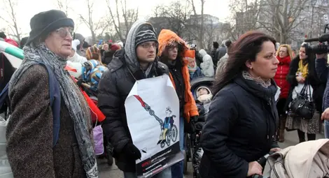 Хора с увреждания на протест: Искаме реформа и Закон за личната помощ 