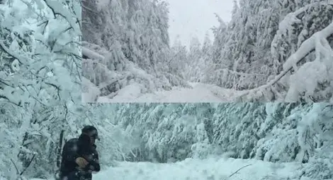 Подвиг: Медсестра проби 2 километра пъртина в 2-метрови преспи, за да стигне до болно детенце