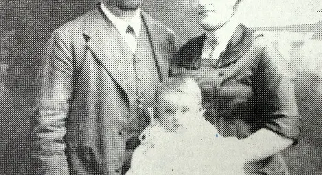 Публикуваната снимка в русенски ежедневник на Николай Н. Гарнаулт със семейството му, като драгоманин (секретар) на руското консулство в Русе през 1912 г.