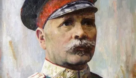 Портрет на полковник Владимир Серафимов. Автор Анастас Стайков. Художествена галерия Смолян. Инв. № 220. Полковник Владимир Серафимов &ndash; командир на 21-ви пех. Средногорски полк, освободител на Средните Родопи през Балканската война (1912-1913)