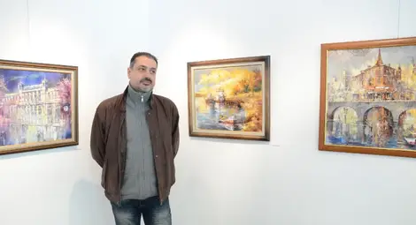 Владимир Цоневски подреди 36-а  своя изложба на &bdquo;Борисова&ldquo; 6