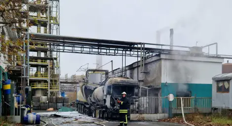 Няма екологична опасност за Русе след взрива в "Лубрика" Няма екологична опасност за Русе след взрива в "Лубрика"