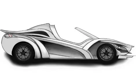 Първата скица на новия &bdquo;Sin S1&ldquo;.