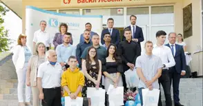 Връчиха дипломите на випускниците  от първата дуална паралелка в „Каолин“ 