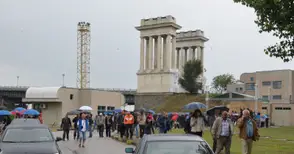 Съкратена церемония отбеляза  60-годишнината на Дунав мост