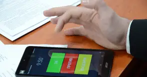 Съветниците гласуваха за първи път с таблети