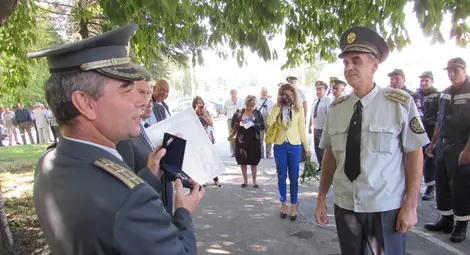 Валентин Красналиев с медал на МВР за празника