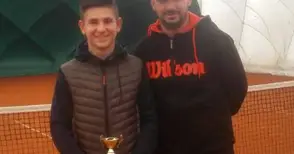 Тенисист на „Приста“ втори на турнир в Добруджа