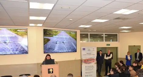 В Русенския университет представиха българскато иновативна компания от сферата на аерокосмическото инженерство &bdquo;Dronamics&ldquo;&nbsp;