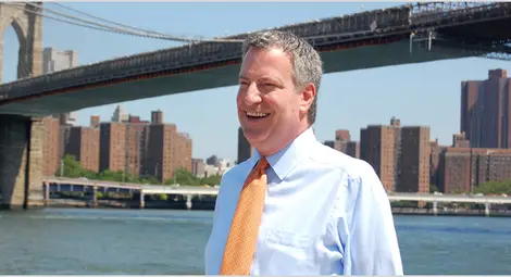 Демократът Бил де Блазио бе избран за кмет на Ню Йорк