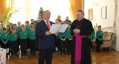 Епископът на Никополската епархия Негово Високопреосвещенство монсеньор Страхил Каваленов ще даде прием утре в Русе по случай Рождество Христово Епископът на Никополската епархия Негово Високопреосвещенство монсеньор Страхил Каваленов ще даде прием утре в Русе по случай Рождество Христово