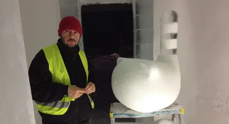 Ученик на Пламен Монев построи луксозен апартамент в Ледения хотел