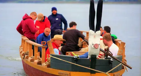 Русе посреща „Живият Дунав“ - един от символите на мощта на Римската империя Русе посреща „Живият Дунав“ - един от символите на мощта на Римската империя