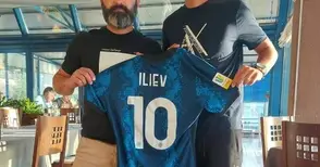 Звездата на „Интер“ с екип за специален русенски приятел