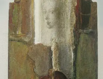 &bdquo;Цигулка&ldquo;, живопис, от 90-те години.